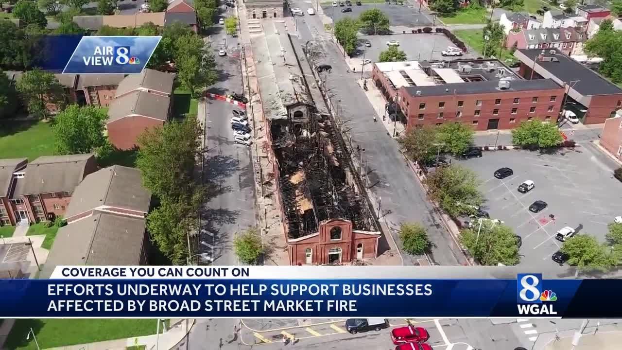 Vendors chart next steps after Broad Street Market fire as fundraisers emerge