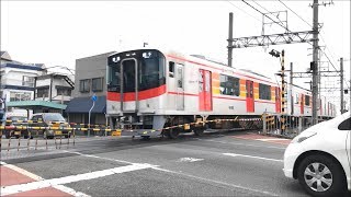 【山陽電車網干線】新日鉄東門踏切（Ｈ31.3.10）