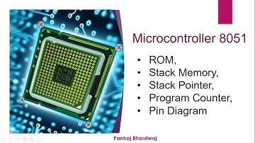 KEE602 Microcontroller 8051 ROM, Stack Memory, Stack Pointer, Program Counter, Pin Diagram