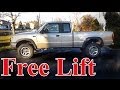 Lift Your Truck for Free via a T Bar Crank (torsion bar)