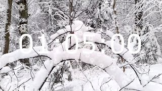 65 Minute Winter Timer with Beautiful, Calm and Relaxing Music