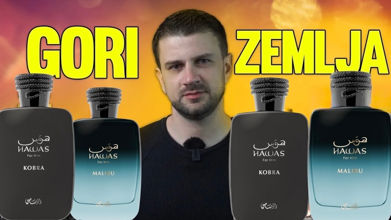 NOVI RASASI HAWAS parfemi - Rasasi Hawas KOBRA i MALIBU 🔥😍😱