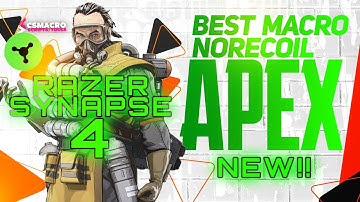 Apex Legends No Recoil Macro Setup.  #apexlegends