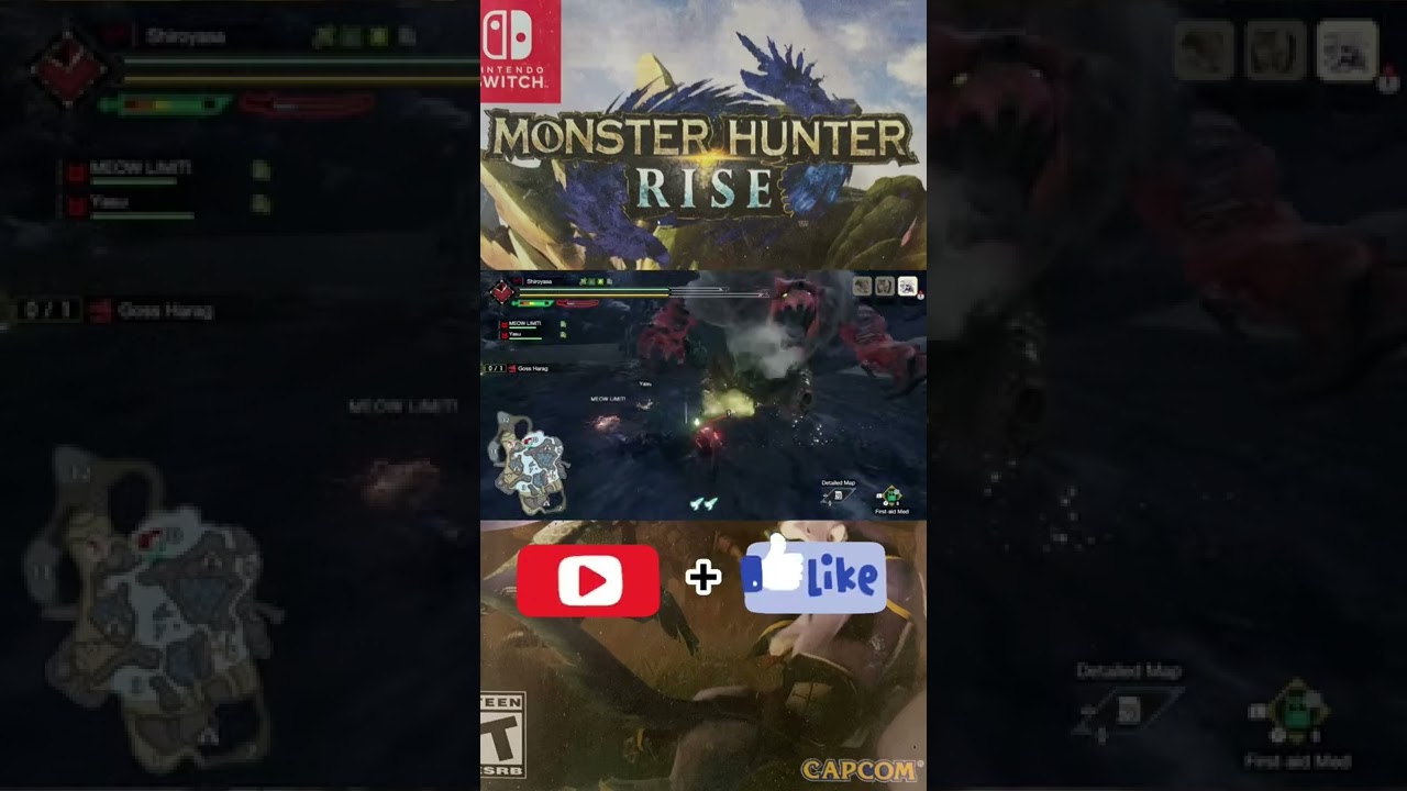 Monster Hunter Rise “Goss Harag Attack”