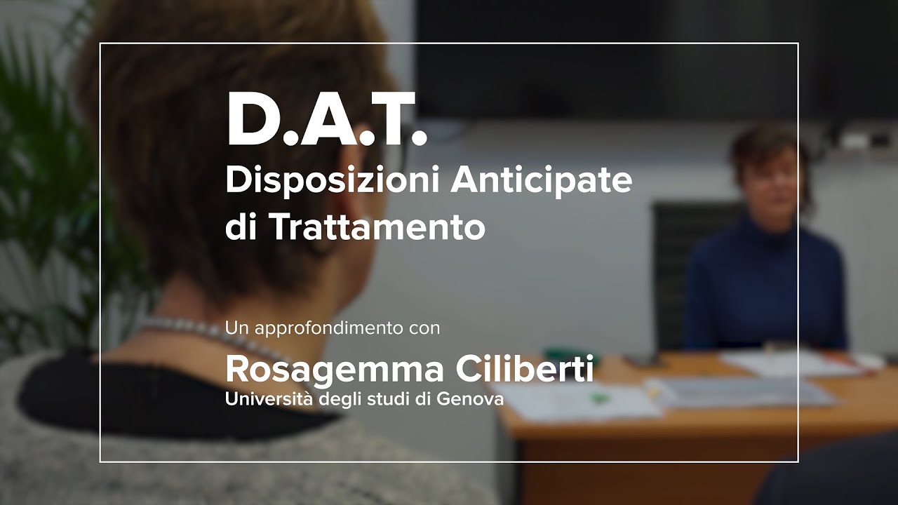 Disposizioni Anticipate di Trattamento (DAT): cosa sono? quali sono le ragioni per redigerle?