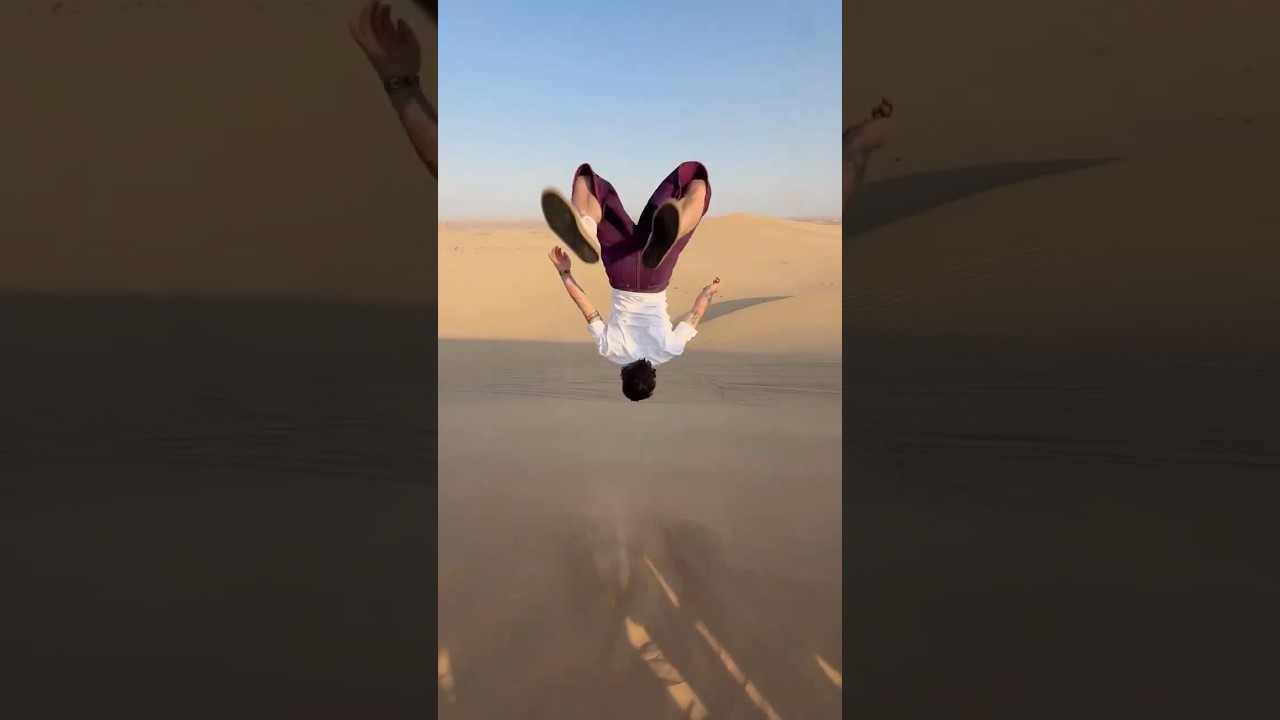 DANIELO KASKADERO NA PUSTYNI 😮