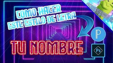 Cómo Hacer Un Estilo De Fuente **NEON** /SebasDroid GFX