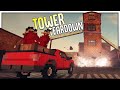 Using Massive Explosives To Take Down A Giant Tower - Safe Heists & Explosive Jobs - Teardown