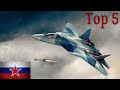 Top 5 Russian Fighter jets 2020