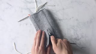 Steek With Knit Facing | Purl Soho