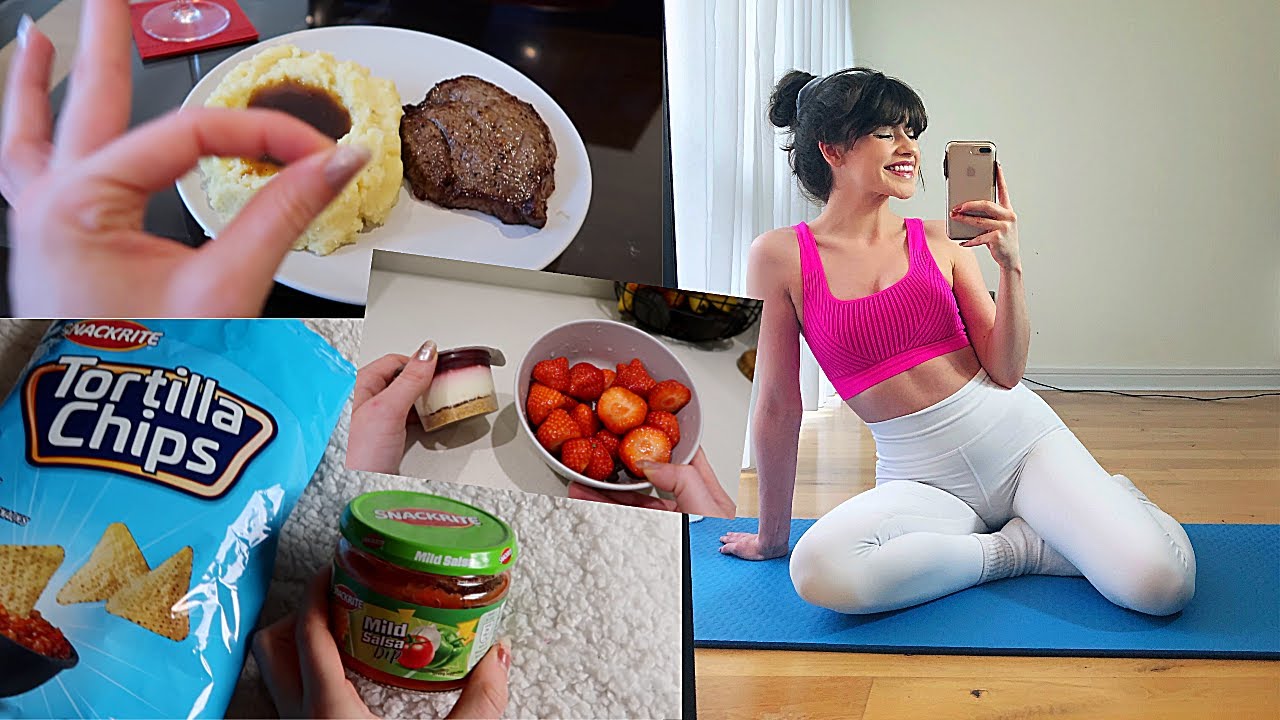 a VeRy realistic what I eat in a day / lockdown edition