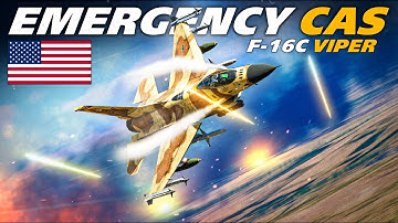 F-16C Viper Enemy VBIEDs In Afghanistan | Emergency CAS | Digital Combat Simulator | DCS |