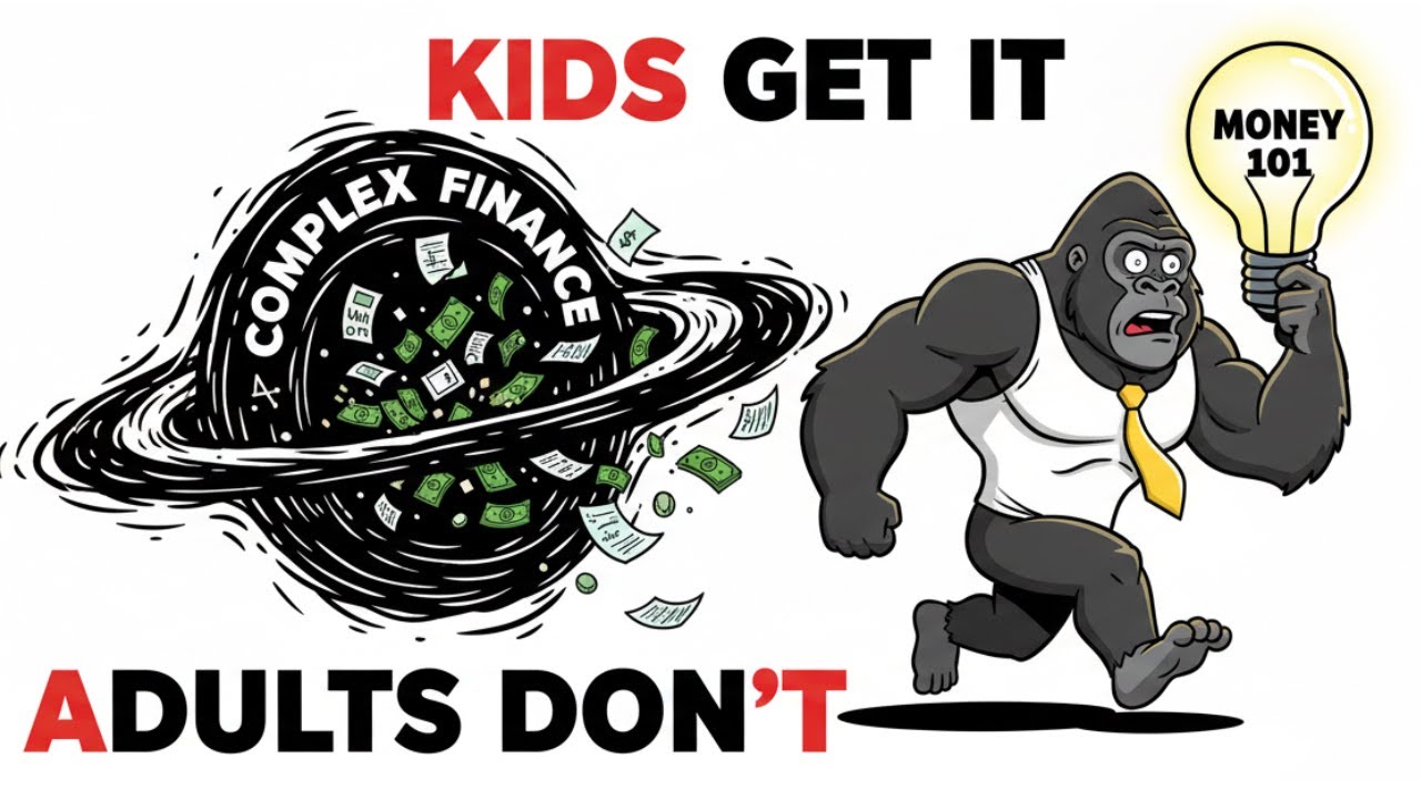 Money Explained Like You’re  a Toddler. Taxes, Banks, Credit & Investing