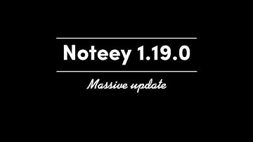 Noteey V1.19.0 Release Notes: Enhanced Video Annotation and Optimized Tagging Features