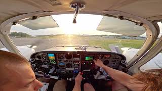 Montreal IFR Training Flight - Lachute to Mirabel - PA-30 Twin Commanche