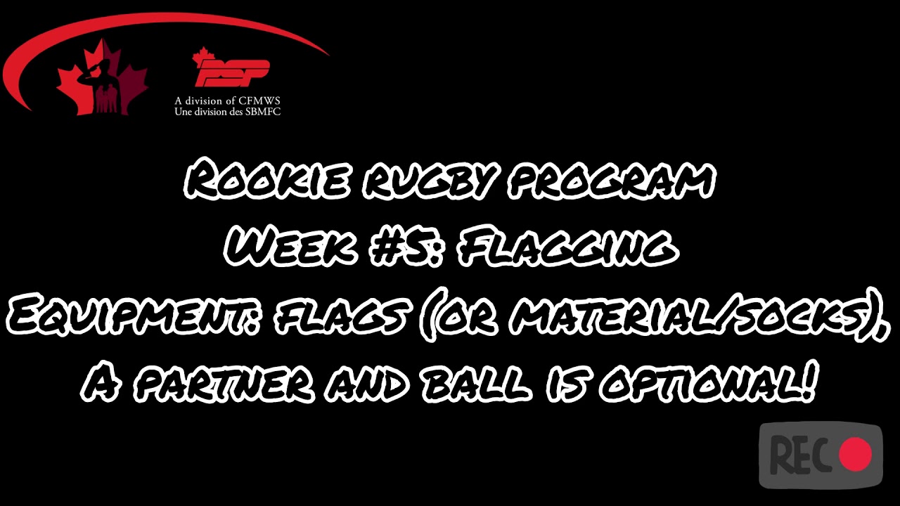 Rookie Rugby Program Virtual Rookie Rugby Program: Week 5 - YouTube