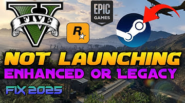 [FIX] GTA 5 Not Launching (2025) | Steam, Epic & Rockstar Launcher | Windows 10/11 Crash on Startup