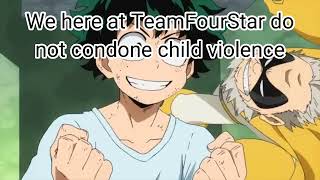 My hero academia in 8 minutes (we don't condone child violence)