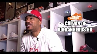 Calvan Compares Mayor's Undftd 4's to His Rare Air Jordan 23's