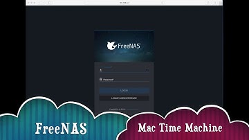 Need Time Machine backup solution for your Mac? FreeNAS is here to help!