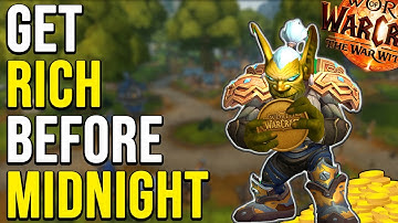 How To Make Gold with Farming, Crafting & Flipping Before Midnight