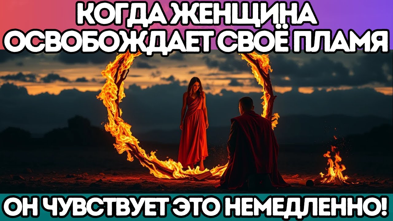 🔥Kогда женщина освобождает своё пламя... он чувствует это немедленно!