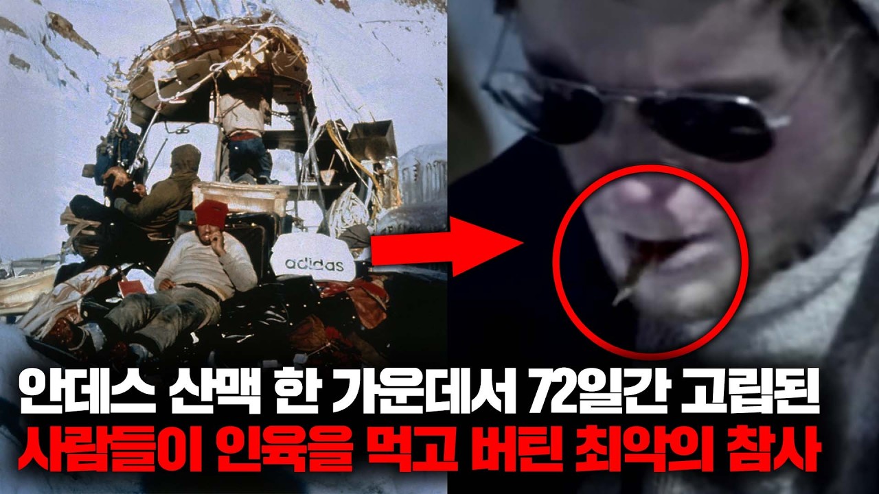 눈으로 뒤덮인 안데스 산맥에 72일동안 고립된 생존자들이 내린 처절한 결정 [사건사고]