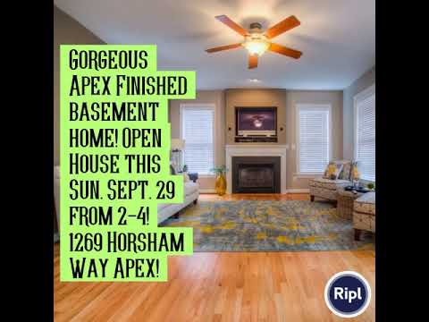 Gorgeous Apex Finished Basement Home Open House This Sun Sept 29 From 2 4 1269 Horsham Wa