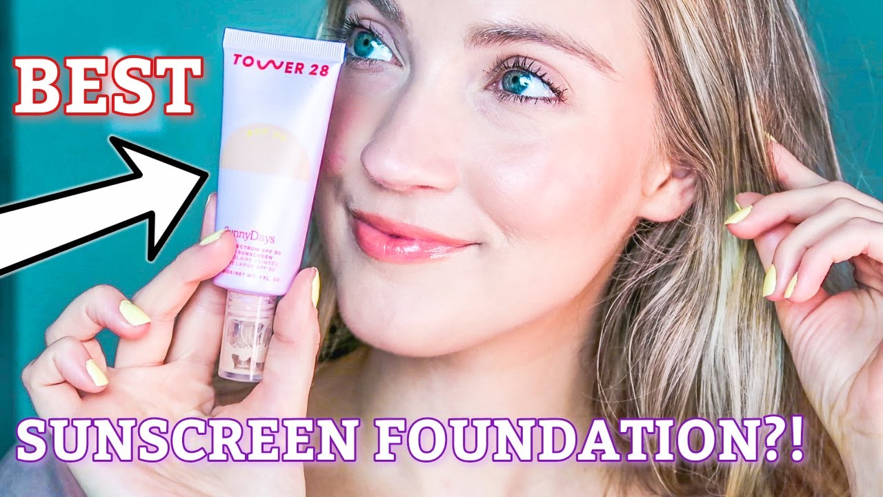 Tower 28 SunnyDays Tinted Sunscreen Foundation (REVIEW & DEMO)