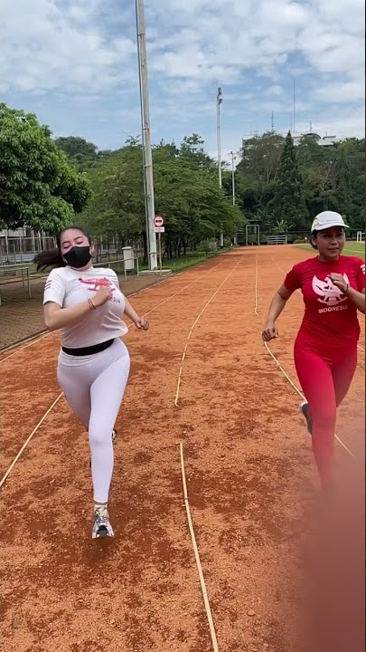 tiktok hot gunung gede bunda riska