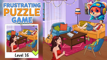 Frustrating Puzzle Game – Level 16 find proof of the guys cheating Walkthrough Solutions