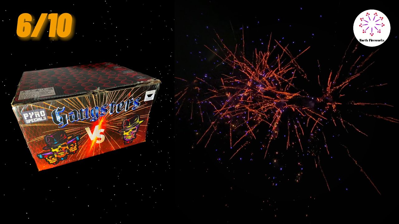 PYROSPECIALS - Gangsters | 75 Schuss | 129,99€ | [Produkttest]