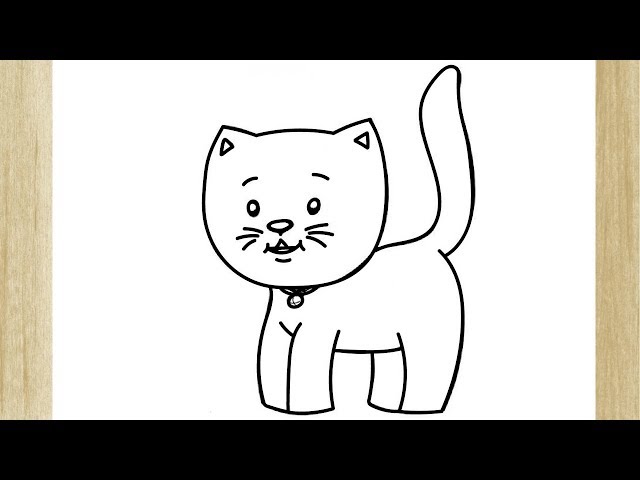 DESENHAR ANIMAIS, como desenhar, desenho para desenhar, desenho fácil, como  dsenhar um gato, como desenhar desenhos bonitos 