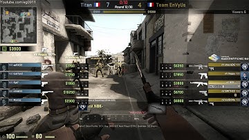 CS:GO EnVyUs V Titan D2 Inferno Online Pantamera Challenge