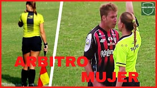 Cuando el ARBITRO es MUJER \/ FÚTBOL \/MOMENTOS del fútbol