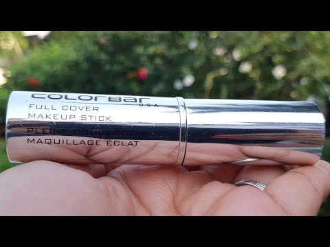 Colorbar full cover make up stick concealer review.