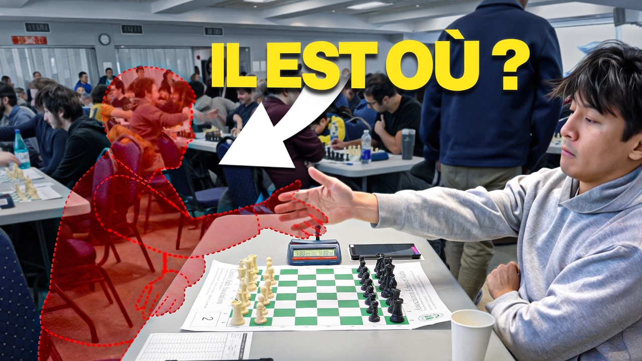 Mon adversaire me fait une MAGNUS CARLSEN à la ronde 2 de QUÉBEC !!