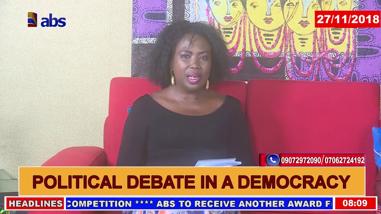 Good Morning Anambra: Political Debate In A Democracy