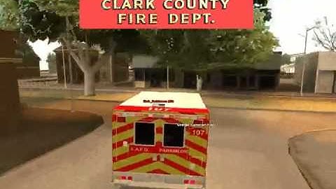 SAMP: Project Los Angeles - Clark County Fire Department