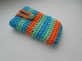 Как связать ЧЕХОЛ ДЛЯ ТЕЛЕФОНА крючком. How to crochet phone case.