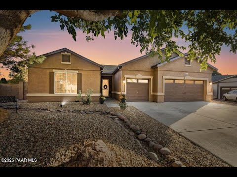 7039 N Clear Sky Court, Prescott Valley, AZ home video tour