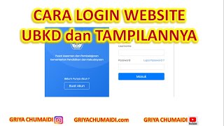 Cara login website ubkd ujian berbasis komputer daring terbaru
