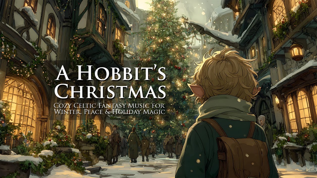 A Hobbit’s Christmas | Cozy Celtic Fantasy Music for Winter, Peace & Holiday Magic