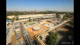 Air Separation Unit Construction Time-lapse