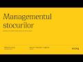 🎙️ Webinar e:corg: optimizarea managementului stocurilor