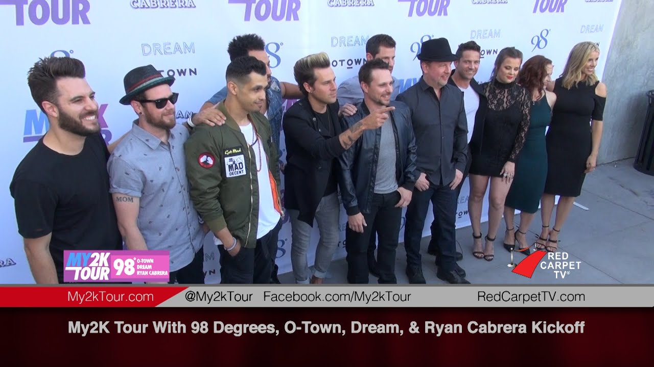 My2K Tour With 98 Degrees, O-Town, Dream, & Ryan Cabrera Kickoff 