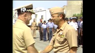 WAVY Archive: 1981 Iran Hostage CDR Donald Sharer Ceremony