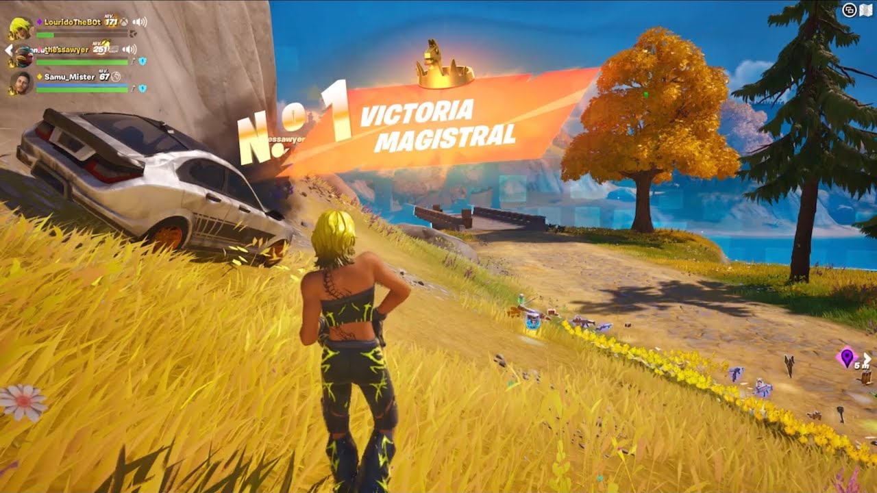 “Hana” Skin Gameplay Victory Royale Fortnite Chapter 4 Season 1