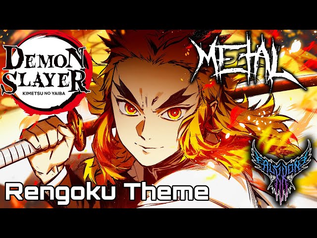 Demon Slayer: Mugen Train - Rengoku Theme (Epic Suite) 【Intense Symphonic Metal Cover】 class=