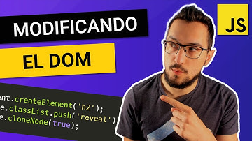 🤔 CREANDO y MODIFICANDO HTML desde Javascript 😄 DOM